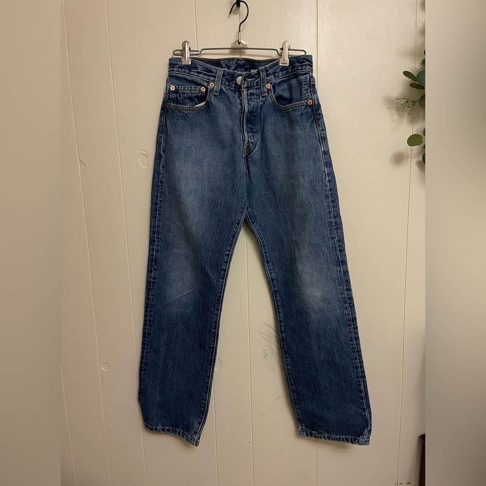 VTG boys Levi's 501 Blue Men's Jeans 28/30